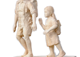 Dögerl Bildhauer Schulkinder