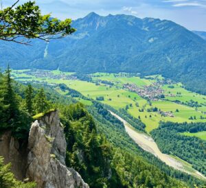 Blick auf Schleching